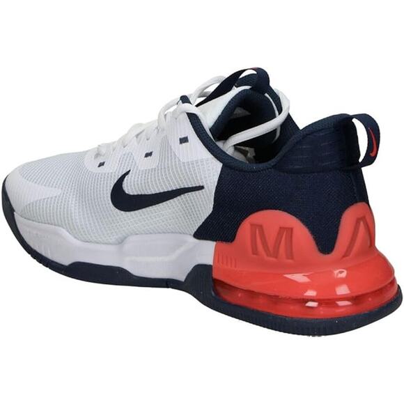 NWT NIKE Mens Air Max Alpha Trainer 5 Men\'s Training Shoes,white/red -Size 13